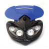 Bike-It Koplamp Enduro Rage | Blauw