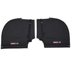 Bike-It Stuurmoffen Fleece | Zwart