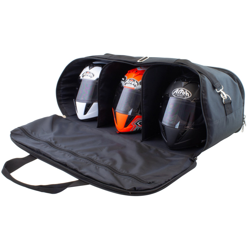 Bike-It Tas voor drie Helmen | Zwart
