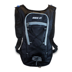 Bike-It Rugtas met Drinkflacon 2 liter | Zwart