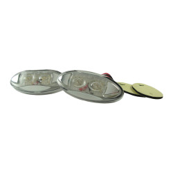 Bike-It Knipperlichten LED Kuip Zip | Transparant