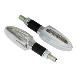 Bike-It Knipperlichten LED Runner Two | Chroom