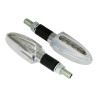 Bike-It Knipperlichten LED Runner Two | Chroom