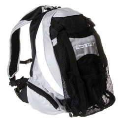 Biketek Rugtas 15 Liter | Zwart/Wit/Zilver