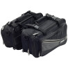 Biketek Zadeltassen Diablo 10-21 liter | Zwart