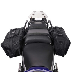 Biketek Zadeltassen Diablo 10-21 liter | Zwart