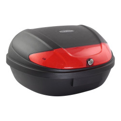 Biketek Topkoffer 52 liter | Zwart