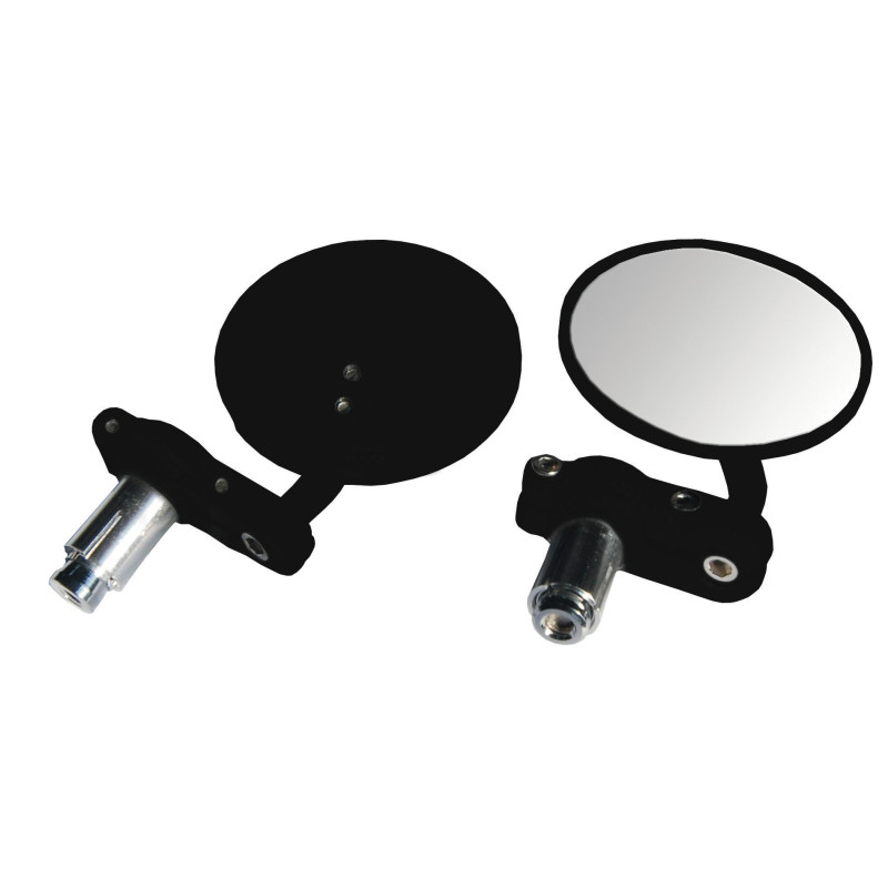 Bike-It Stuureind Spiegels | Zwart