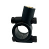 Bike-It Spiegel Klem M10 (22,2mm / 7/8") | Zwart