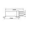 Bike-It Box voor spullen 335x80mm | Oranje
