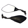 Bike-It Spiegels U012 | Zwart