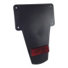 Bike-It Spatlap met Reflector | Zwart