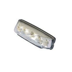 Bike-It Achterlicht LED Strike | Chroom/Transparant