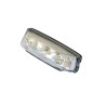 Bike-It Achterlicht LED Strike | Chroom/Transparant