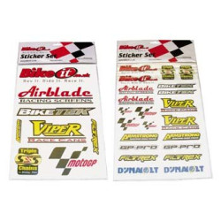 Bike-It Stickers Merken (2 bladen)