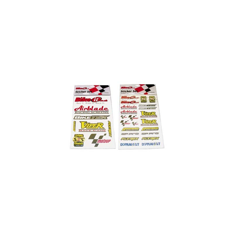 Bike-It Stickers Merken (2 bladen)