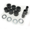 Bike-It Schokbrekers Oog-Oog 305mm | Chroom