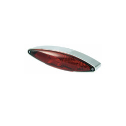 Bike-It Achterlicht Street | Rood/Chroom