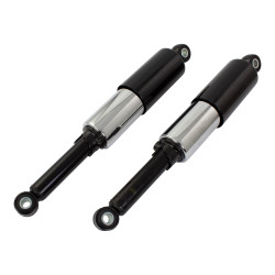 Bike-It Schokbrekers Oog-Oog Cub 330mm | Zwart/Chroom