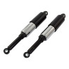 Bike-It Schokbrekers Oog-Oog Cub 330mm | Zwart/Chroom