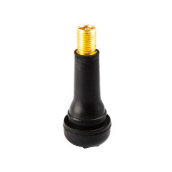 Bike-It Ventiel Rubber 48mm | Zwart