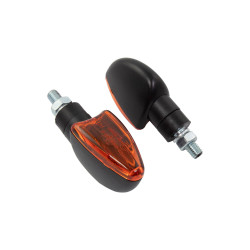 Bike-It Knipperlichten Mini Spear - Oranje/Zwart
