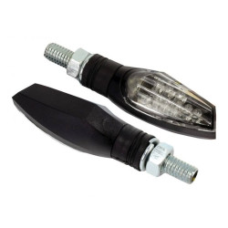 Bike-It Knipperlichten LED Shard - Transparant/Zwart