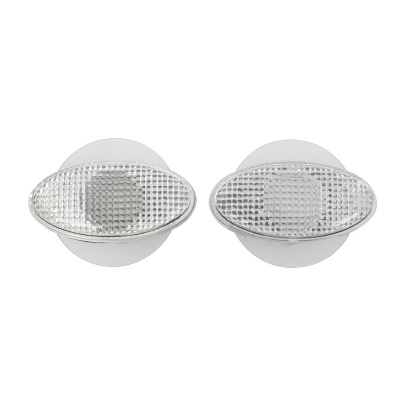 Bike-It Knipperlichten Kuip Oval Slim - Transparent
