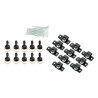 Bike-It Quick Release Sluiting Schroefbevestiging (10 stuks) - Black