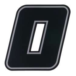 Bike-It Nummer Race Deluxe 4" (10 stuks) - Bike-It Nummer Race Deluxe 4" (10 stuks) | Cijfer 0
