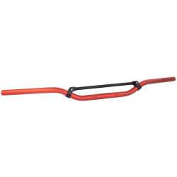 Bike-It Stuur Shot Peen Low Braced - Rood