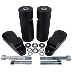 Biketek Crash Pads STP Kit | Zwart