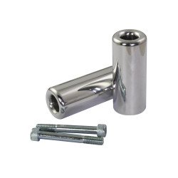 Biketek Crash Pads Kit | Aluminium