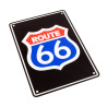 Bike-It Parking SIgn Route66 | Zwart/Rood/Blauw