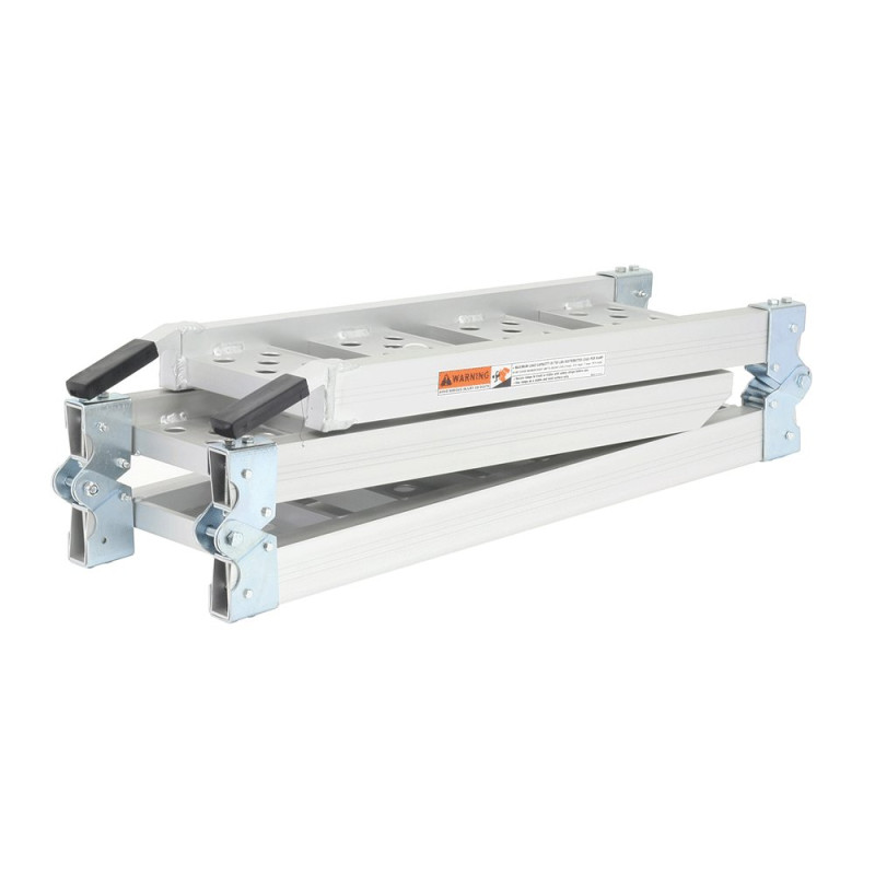 Biketek Oprijplaat Aluminium Bi-Fold 230mm/340kg | Zilver