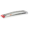 Biketek Oprijplaat Aluminium 230mm/340kg | Zilver