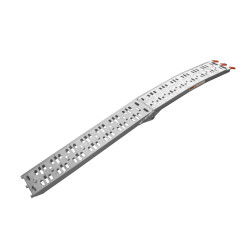 Biketek Oprijplaat Aluminium 230mm/340kg | Zilver