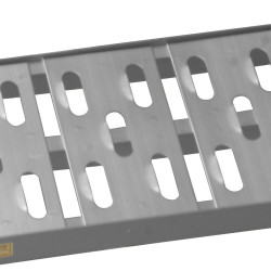 Biketek Oprijplaat Aluminium 230mm/340kg | Zilver