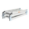 Biketek Oprijplaat Aluminium Bi-Fold 200mm/340kg | Zilver