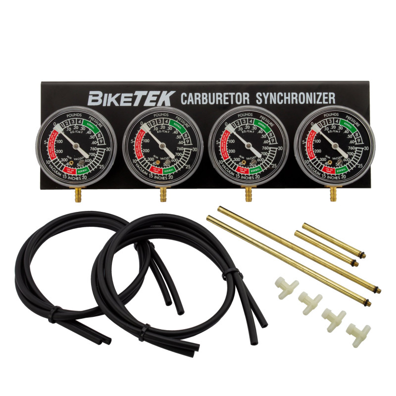 Biketek Carburateur Vacuum Synchronizer 4