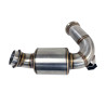 IXRace Tussenpijp Dekat | Zilver | KTM 790/890 Duke & 890 Duke R & 950 SuperMoto & 990 Adventure