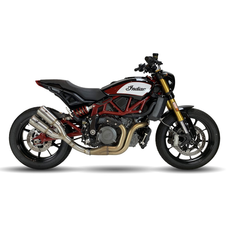 IXRace Tussenpijp Dekat | Zilver | Indian 1200 FTR