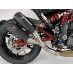 IXRace Tussenpijp Dekat | Zilver | Indian 1200 FTR