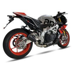 IXRace Uitlaat MK2 Series | Zwart | Aprilia RSV4 1100 RR & RSV4 Factory & Tuono V4 1100 Factory & Tuono V4 RR