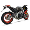 IXRace Uitlaat MK2 Series | Zwart | Aprilia RSV4 1100 RR & RSV4 Factory & Tuono V4 1100 Factory & Tuono V4 RR