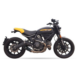 IXRace Uitlaat MK2 Series | Zwart | Ducati 803 Scrambler