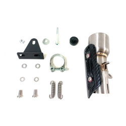 IXRace Uitlaat MK2 Series | Zilver | Honda Forza 750