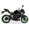 IXRace Uitlaat MK2 Series | Zilver | Kawasaki Ninja 400/500 & Ninja 7 450 Hybrid & Z400/Z500 & Z7 450 Hybrid