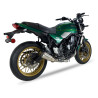 IXRace Uitlaatsysteem MK2 Series | Zilver | Kawasaki Ninja 650 & Z650(+RS)