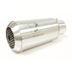 IXRace Uitlaatsysteem MK2 Series | Zilver | Kawasaki Ninja 650 & Z650(+RS)